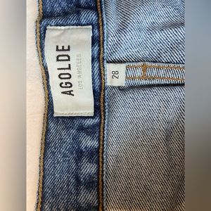 Agolde blue jeans size 28 90s pinch waist